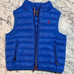Polo Ralph Lauren Blue Puffer Vest Size 2T